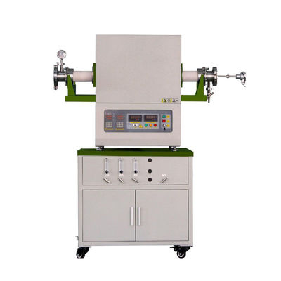 듀얼존 고온 튜브 오븐 알루미나 튜브 오븐 80mm Dia 1600C Max