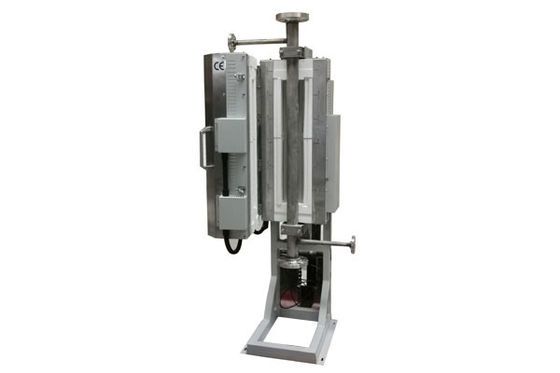 1200C 수직 듀얼존 파이프 오븐과 OD60mm 금속 파이프